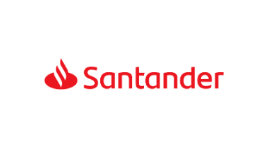 Banner Logo Santander