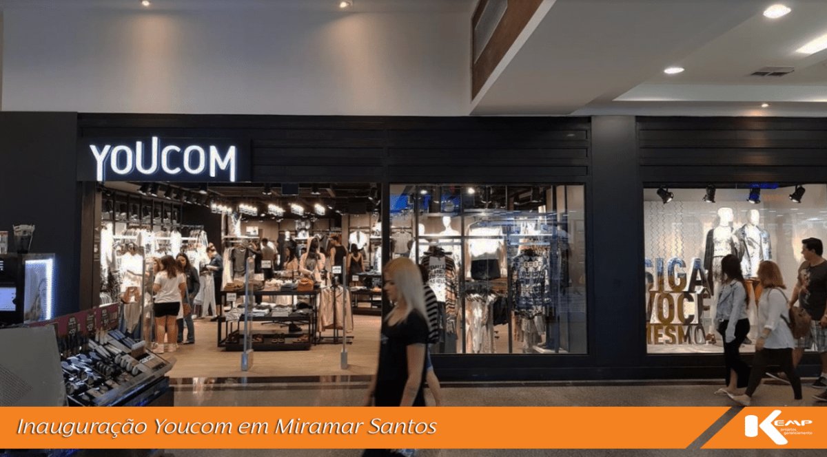 Kemp inaugura Youcom no shopping Miramar em Santos