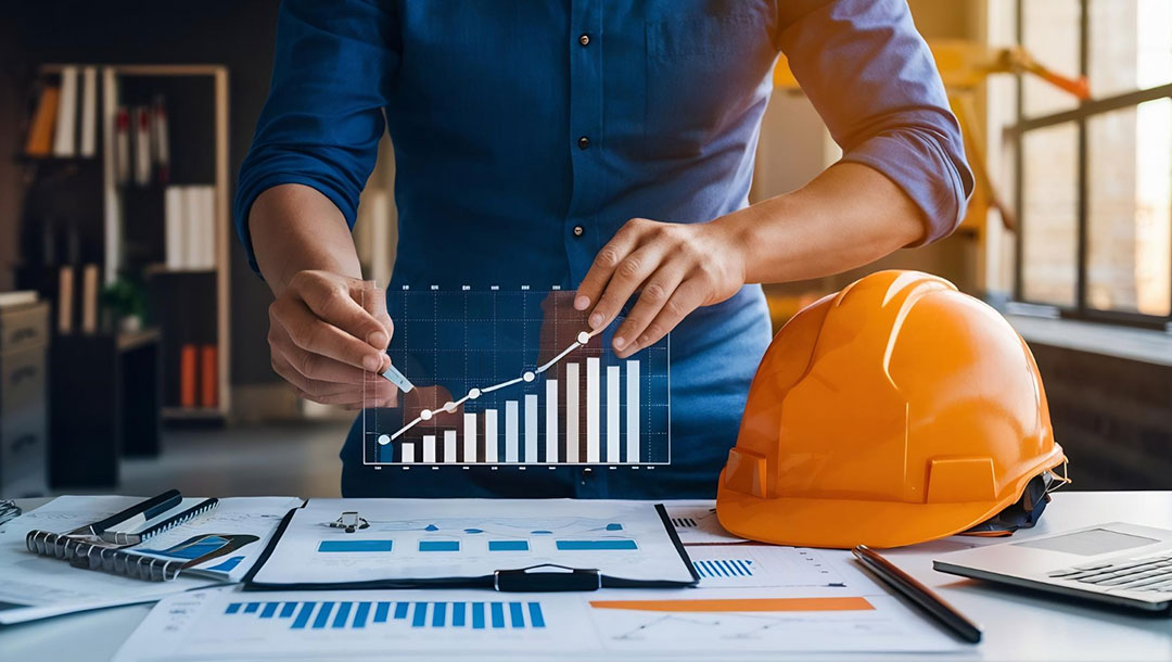 Pontuação de desempenho de um empreiteiro